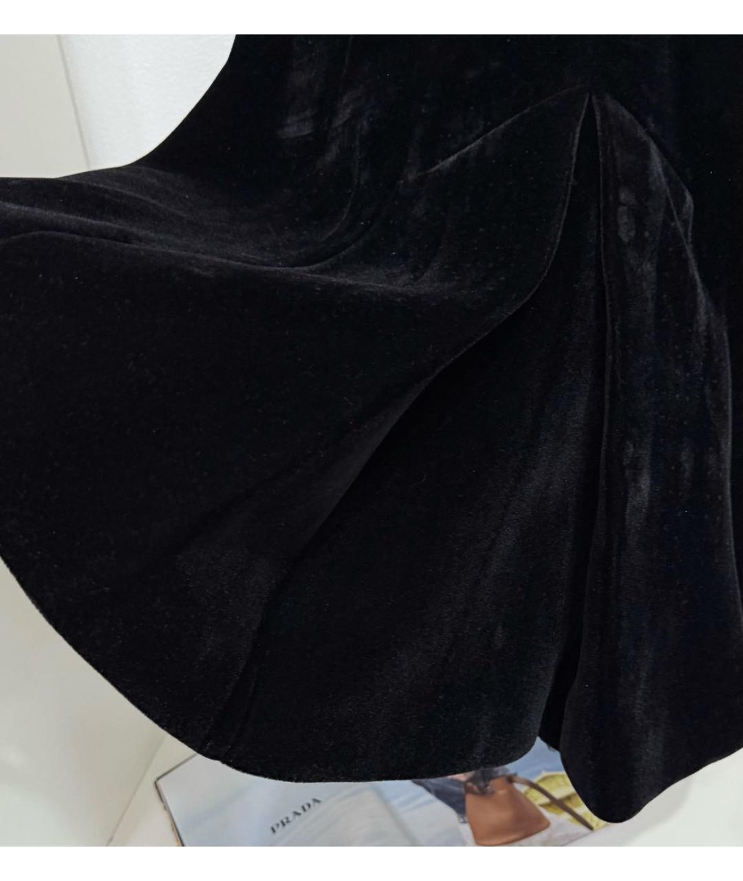 MARC JACOBS Черное бархатное вечернее платье, фото 4