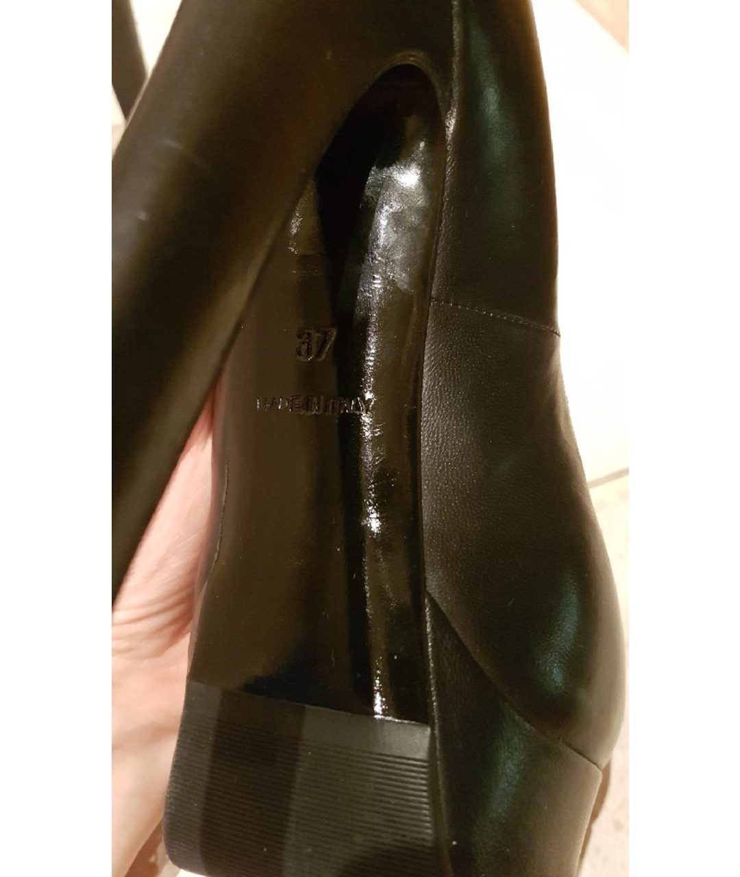 NANDO MUZI Черные кожаные туфли, фото 6