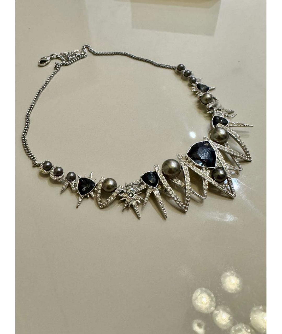 SWAROVSKI Антрацитовое колье, фото 3