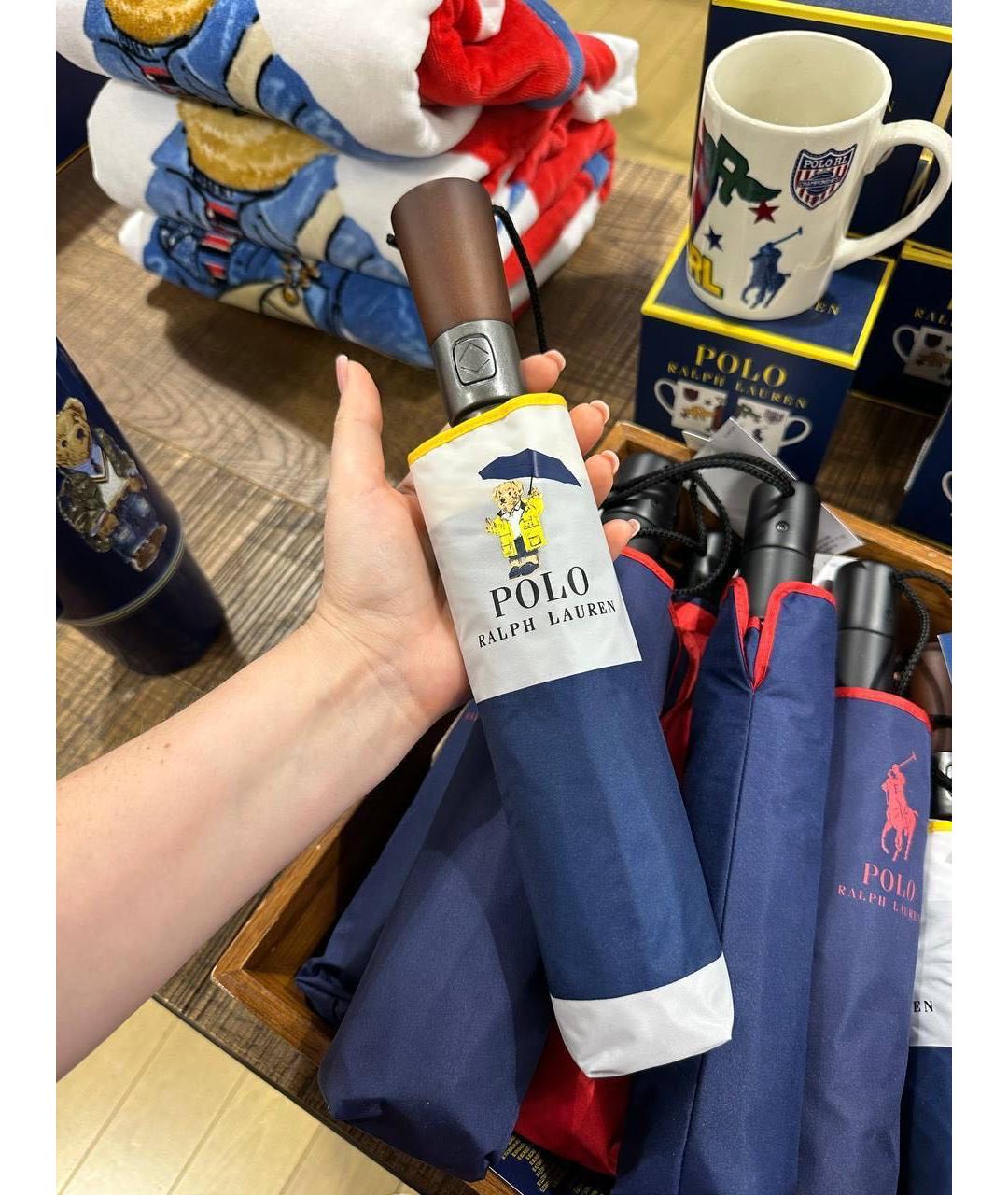 POLO RALPH LAUREN Синий зонт, фото 4