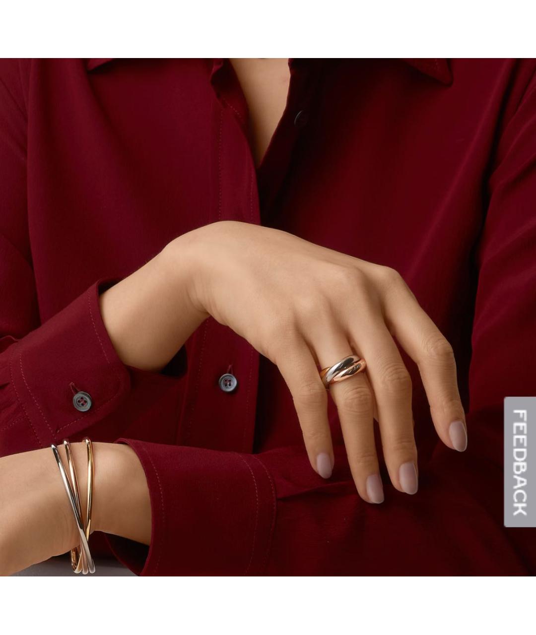 CARTIER Золотое кольцо, фото 2