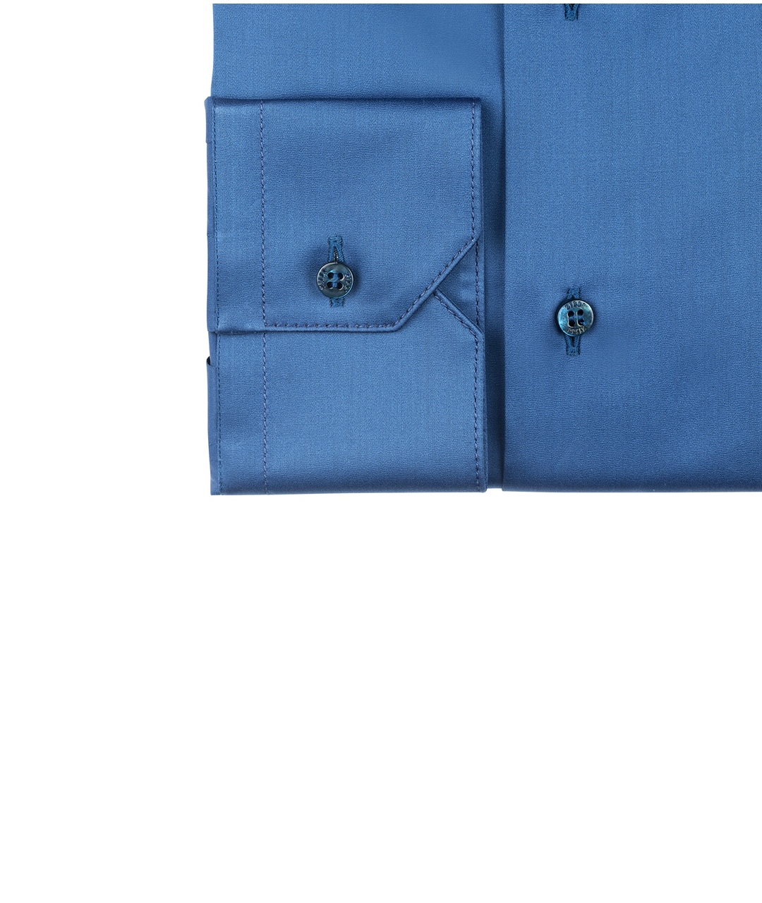 ZILLI Синяя хлопковая классическая рубашка, фото 5