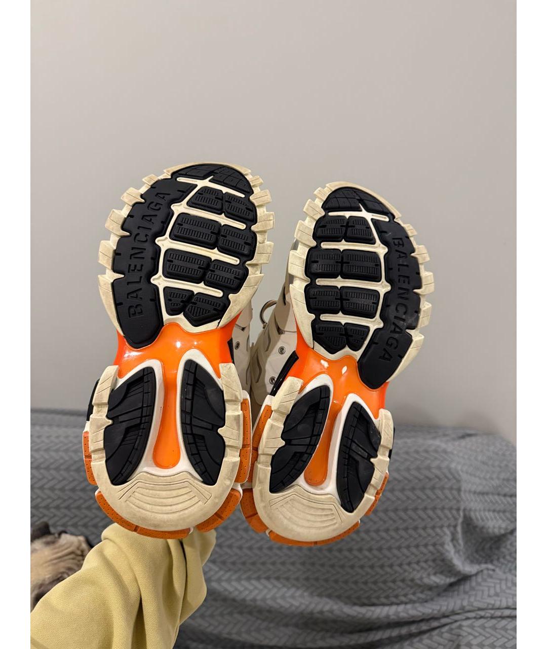 BALENCIAGA Мульти кожаные низкие кроссовки / кеды, фото 7