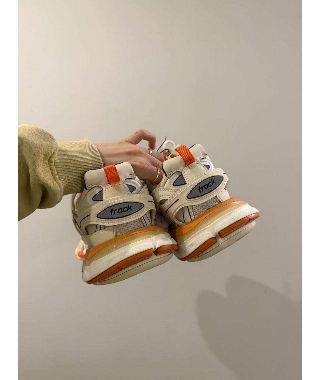 BALENCIAGA Мульти кожаные низкие кроссовки / кеды, фото 4