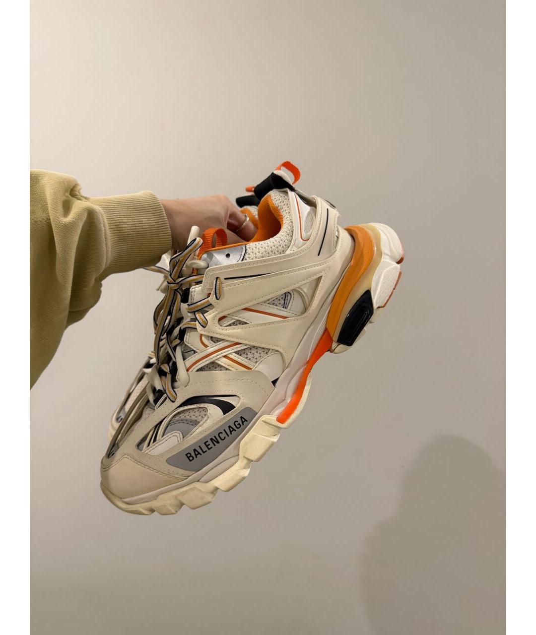 BALENCIAGA Мульти кожаные низкие кроссовки / кеды, фото 6