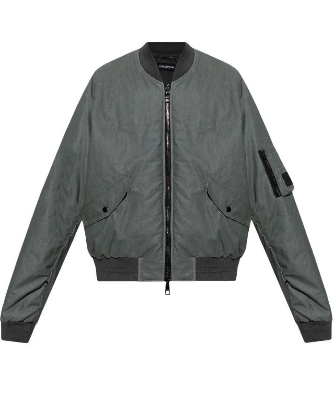 DOLCE&GABBANA Серая куртка, фото 1