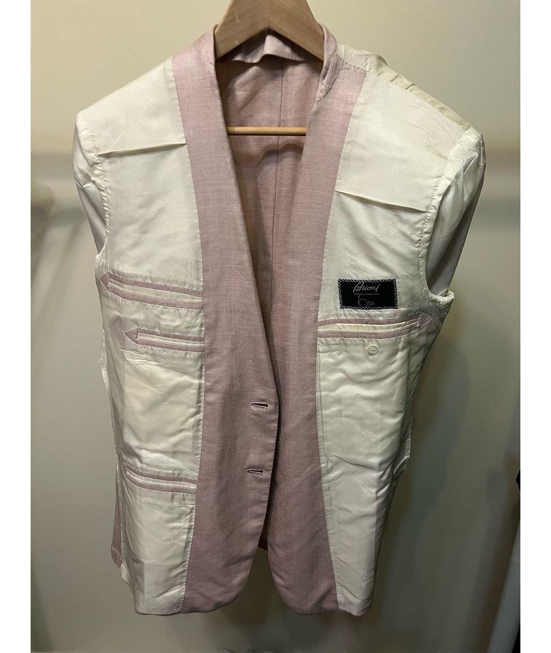 BRIONI Розовый вечерний костюм, фото 3