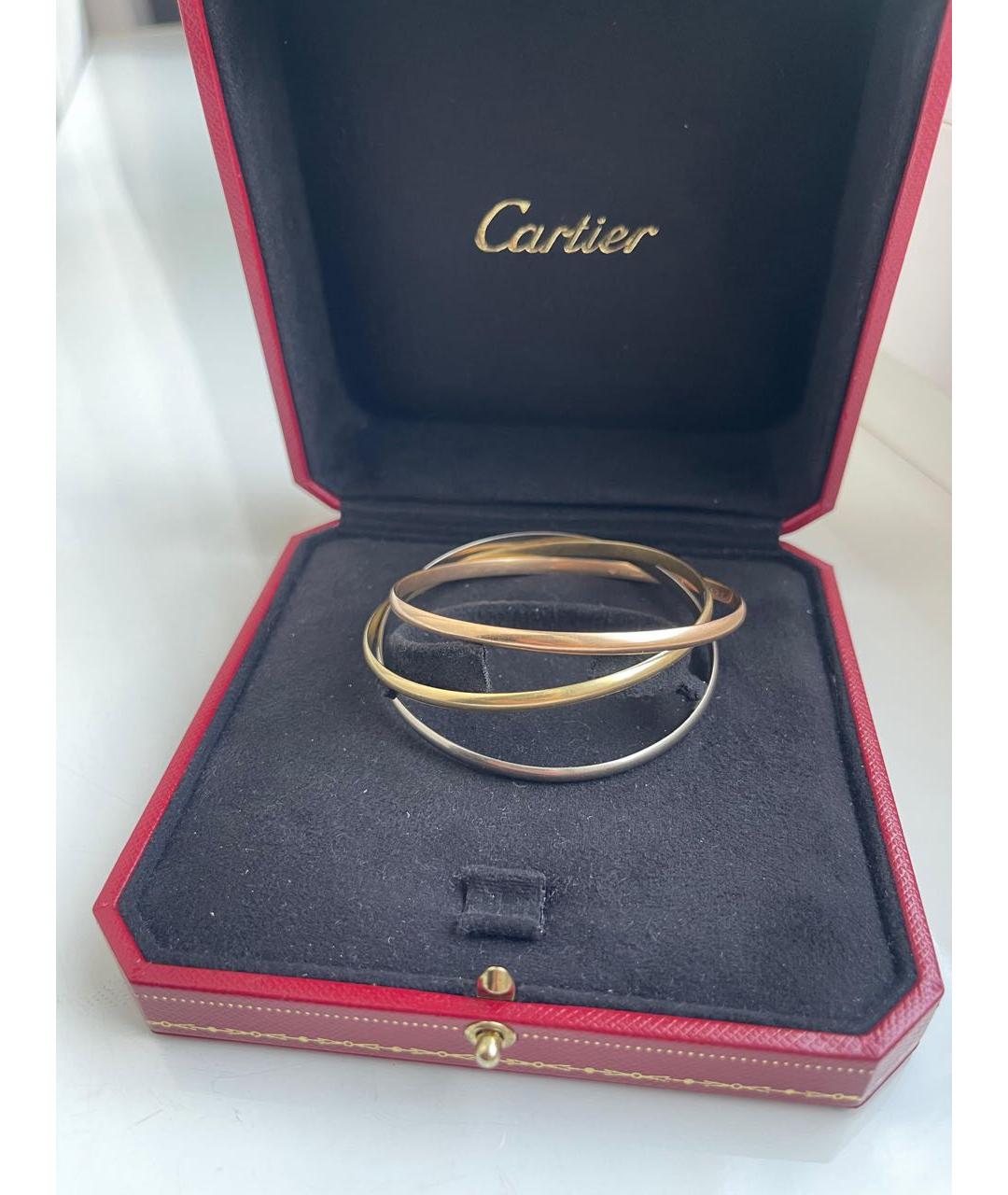 CARTIER Мульти браслет из белого золота, фото 7