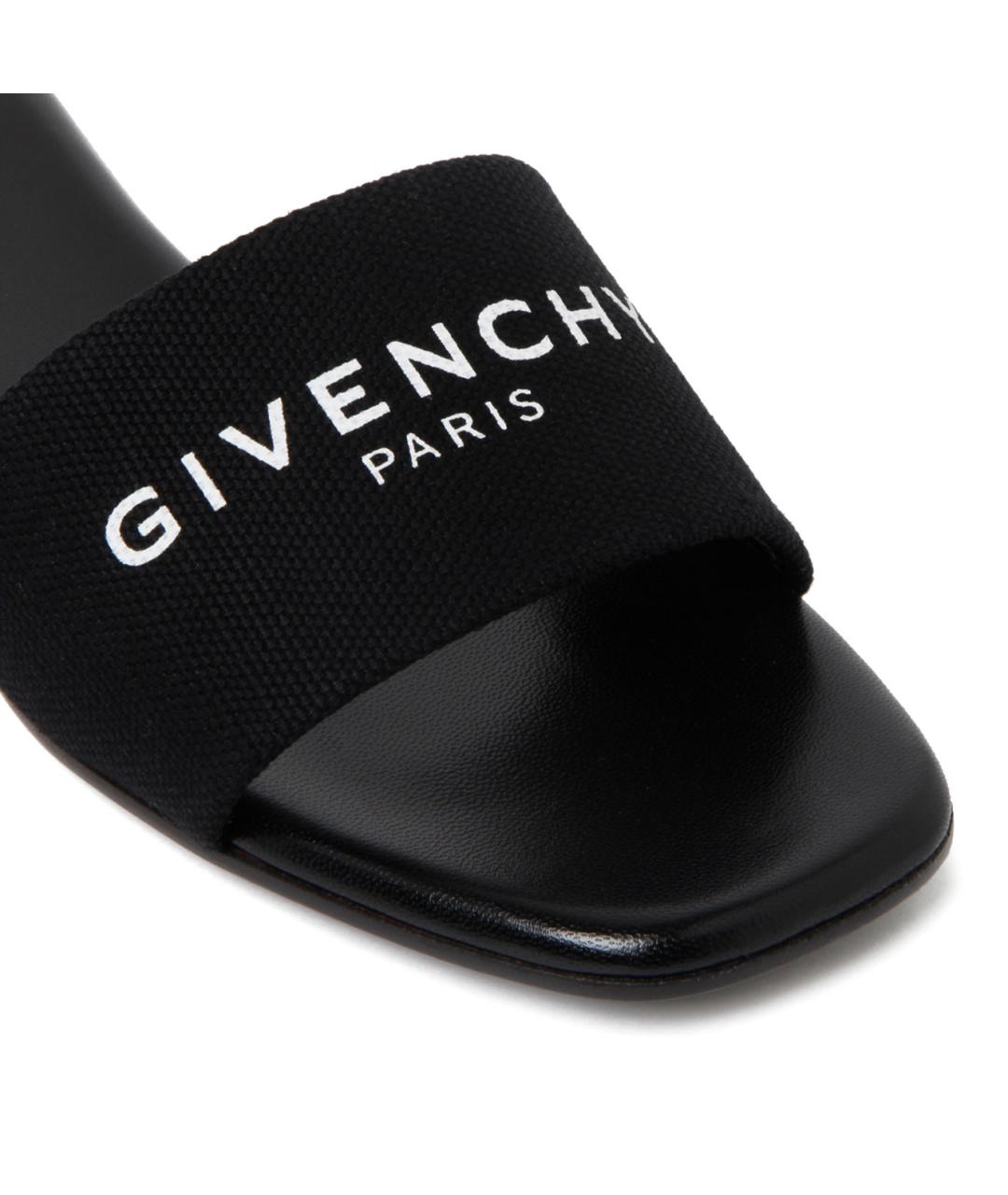 GIVENCHY Черные шлепанцы, фото 4