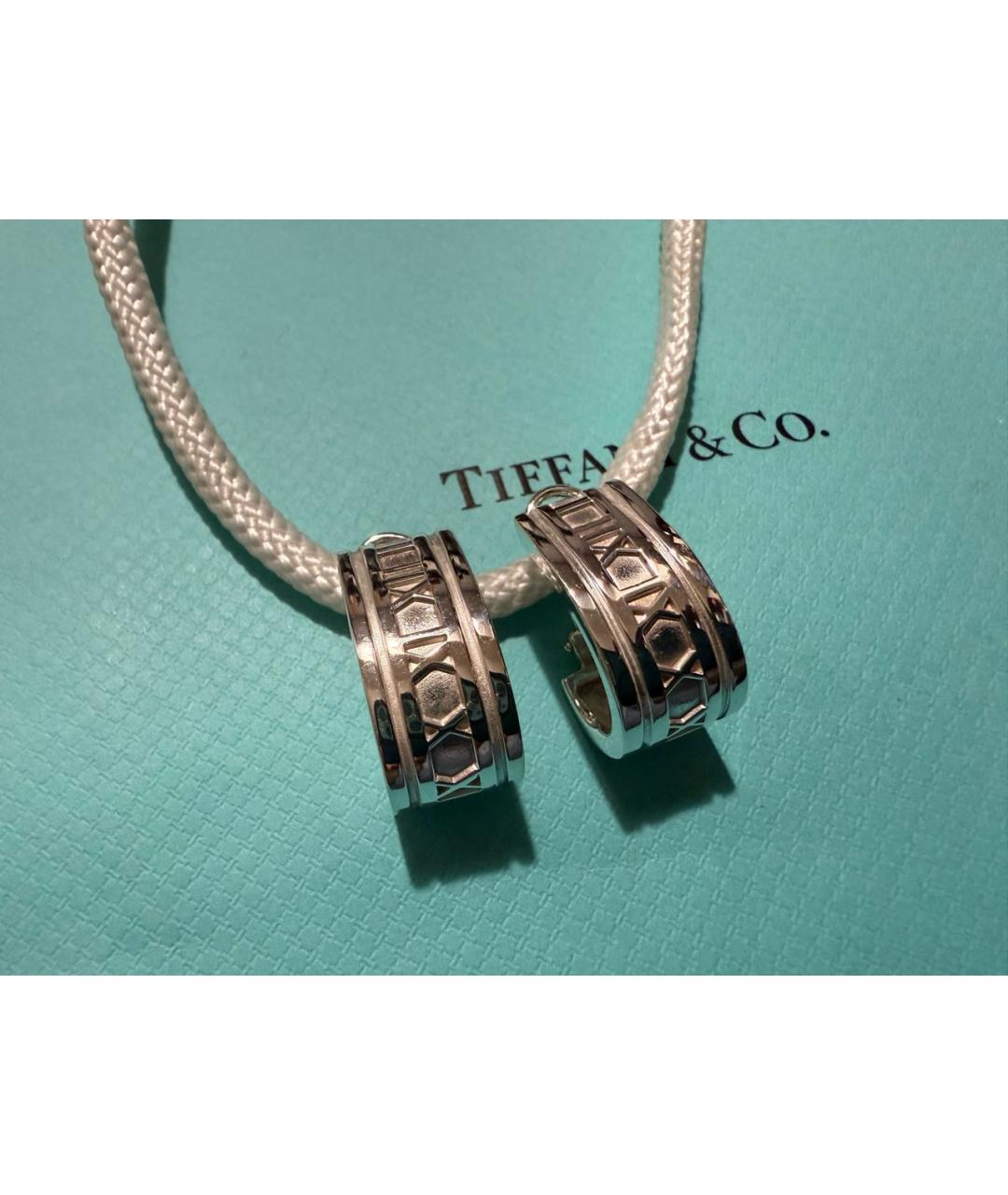 TIFFANY&CO Серебряные серебряные серьги, фото 2