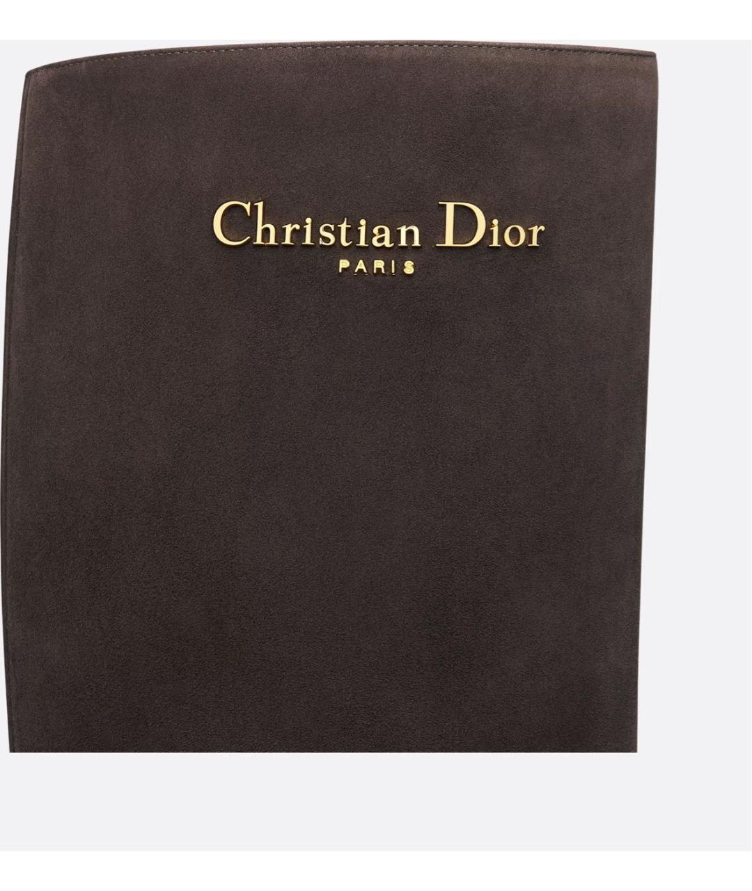 CHRISTIAN DIOR Коричневые сапоги, фото 3