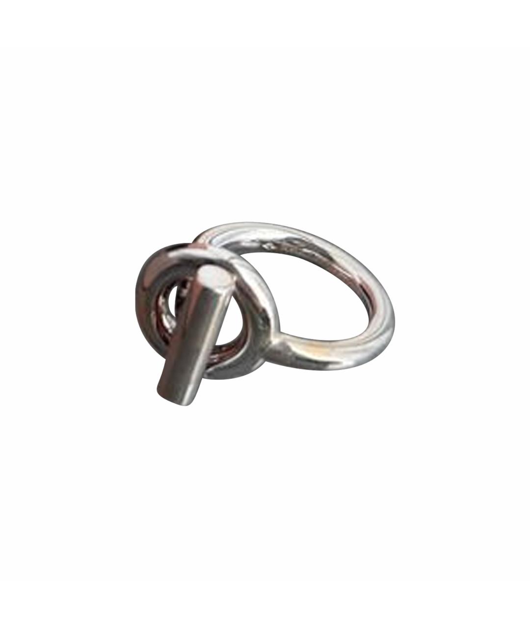 HERMES Серебряное кольцо, фото 1