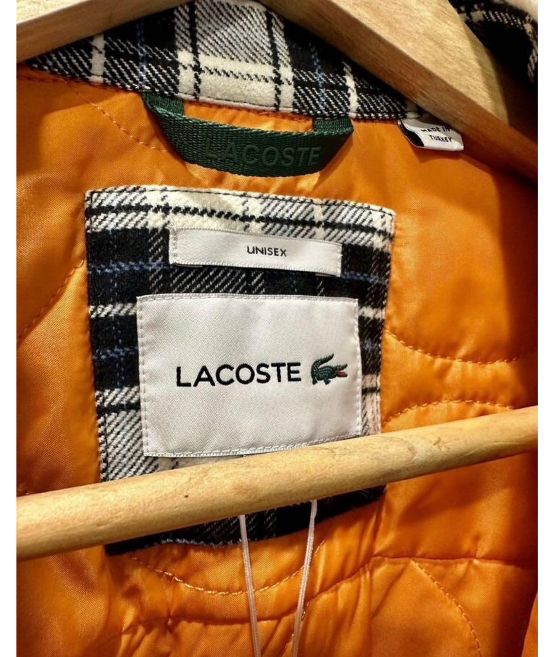 LACOSTE Синяя хлопковая куртка, фото 3