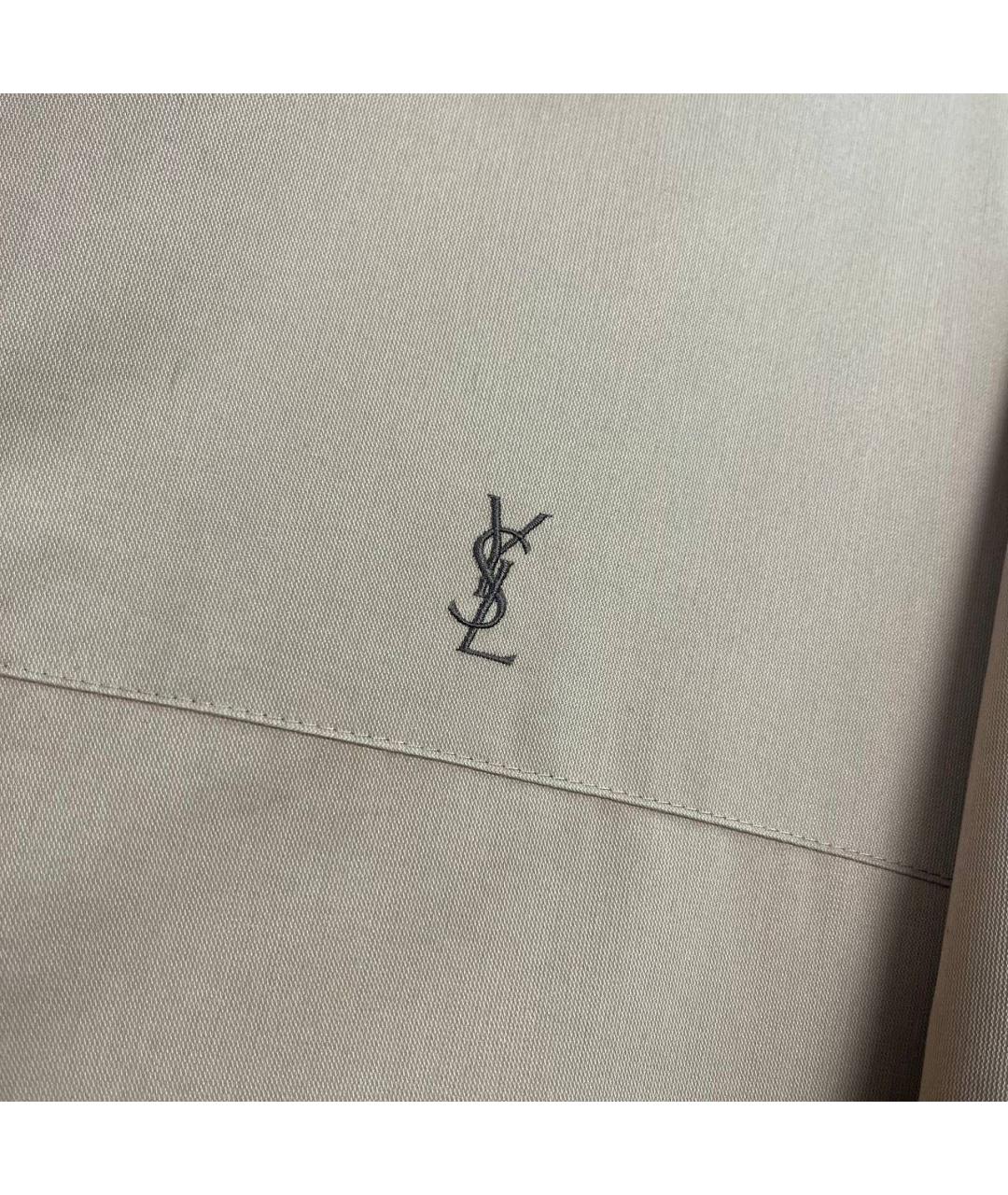 SAINT LAURENT Бежевая куртка, фото 2
