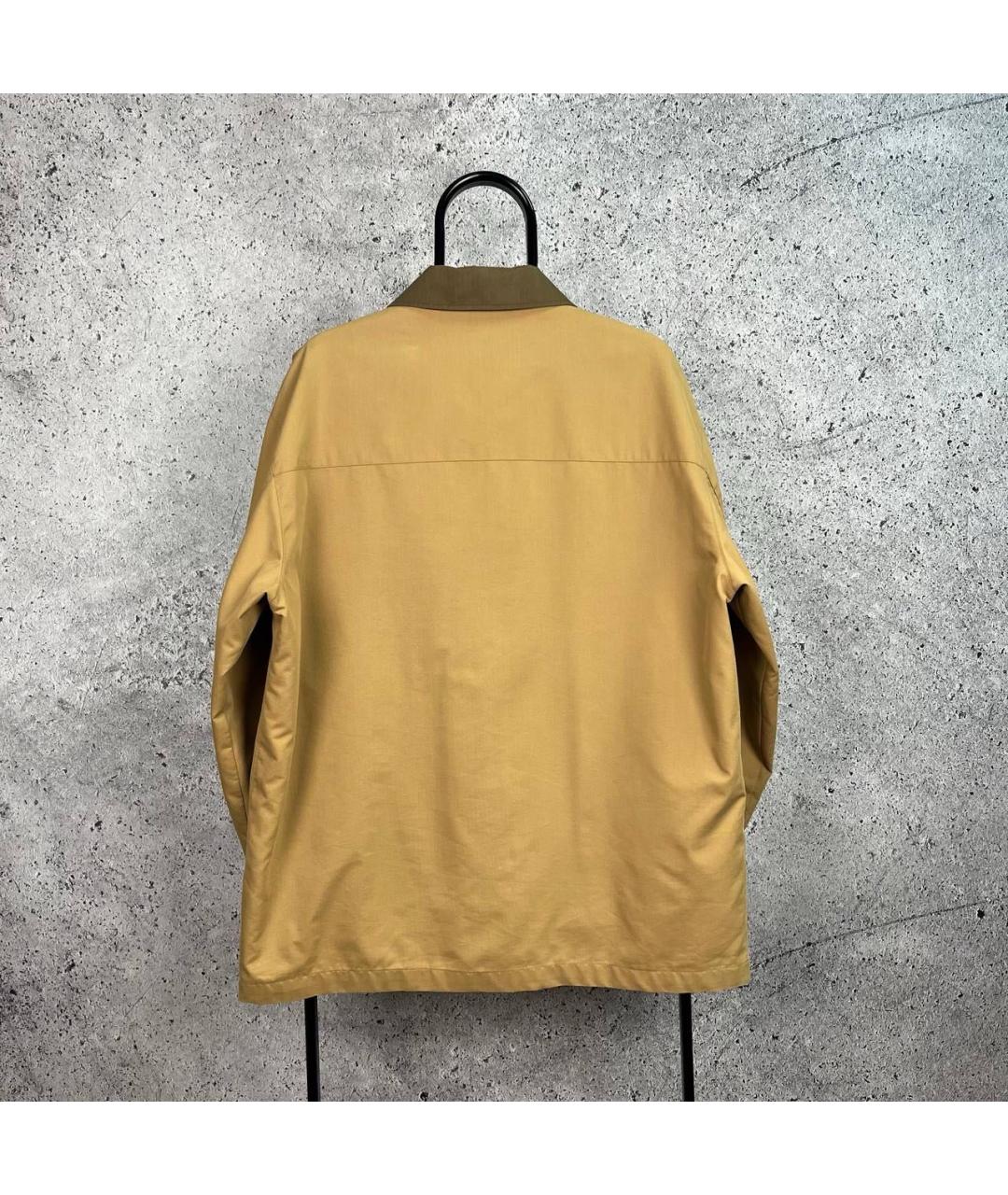 SAINT LAURENT Бежевая куртка, фото 4