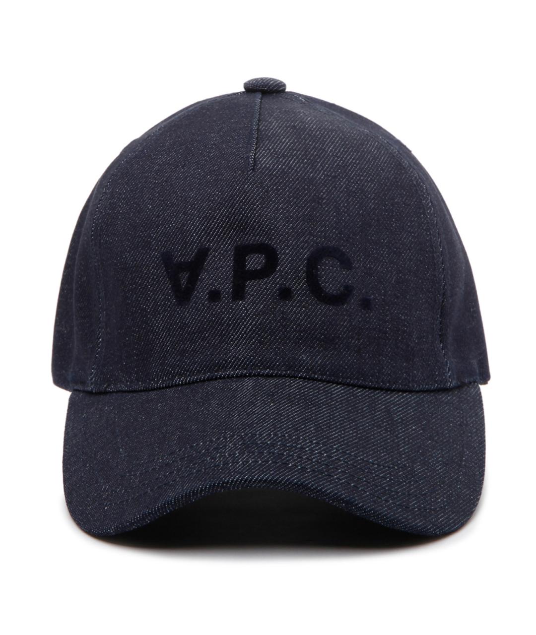 A.P.C. Синяя хлопковая кепка/бейсболка, фото 1