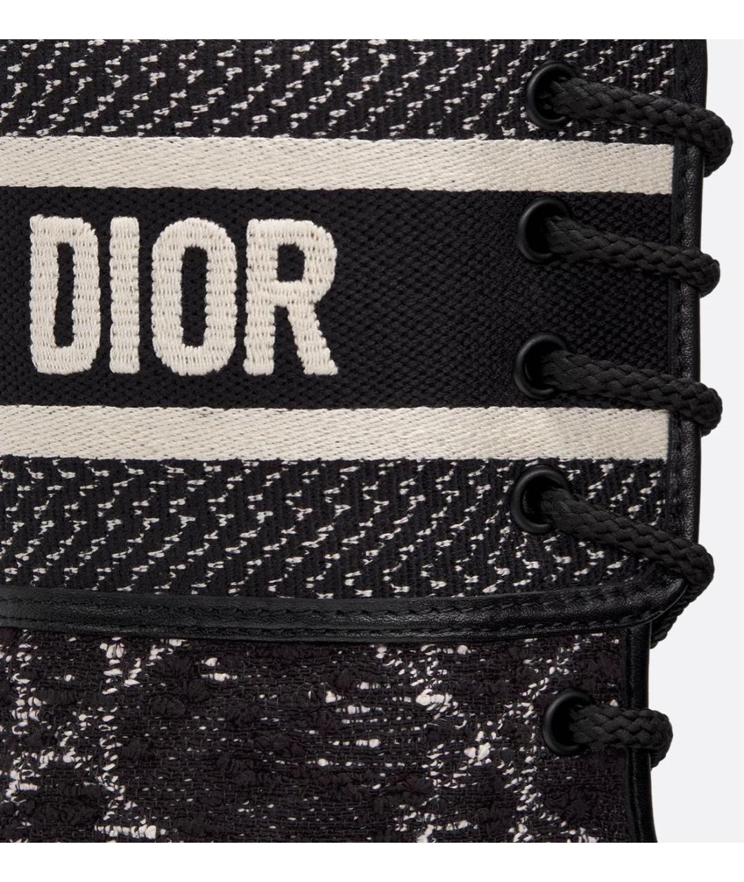 CHRISTIAN DIOR Черные ботинки, фото 3
