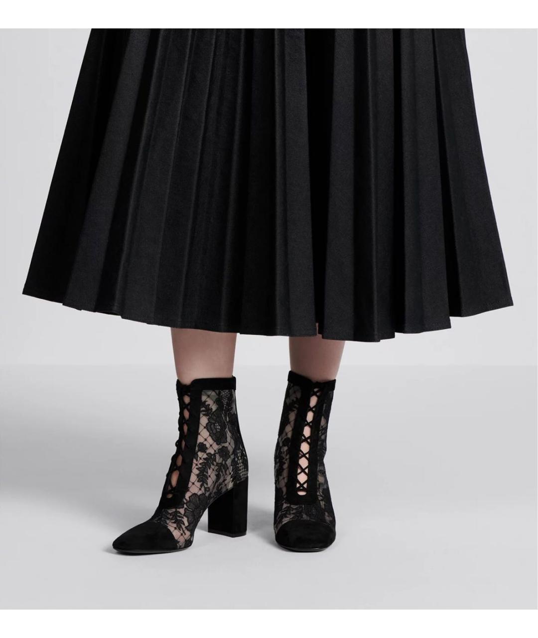 CHRISTIAN DIOR Черные ботинки, фото 2