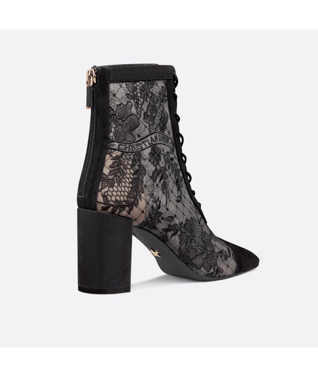 CHRISTIAN DIOR Черные ботинки, фото 5