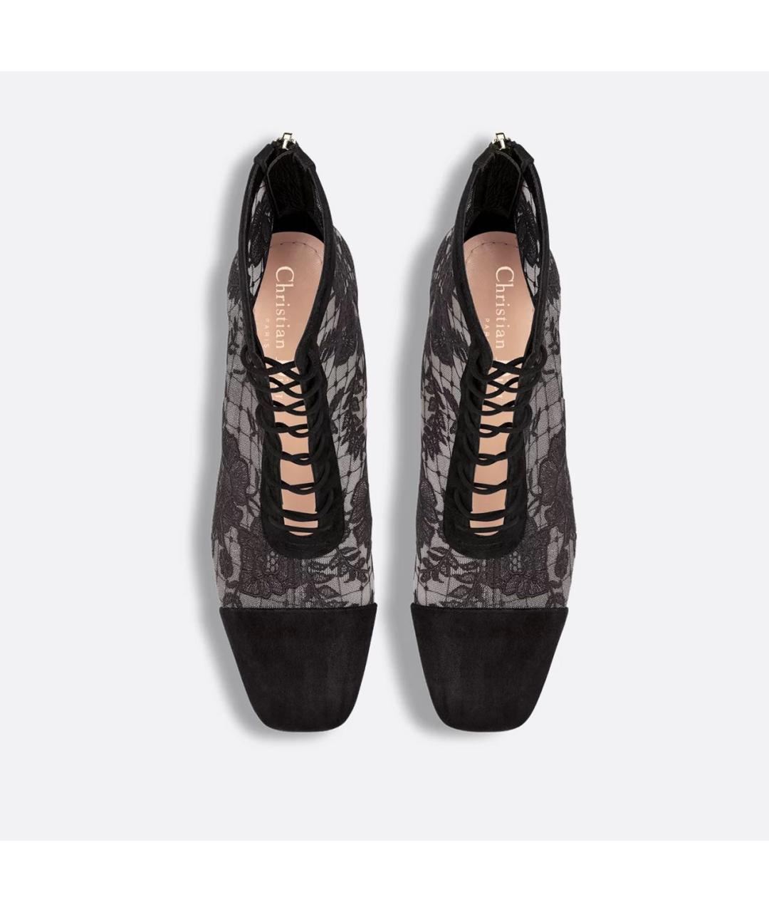 CHRISTIAN DIOR Черные ботинки, фото 4