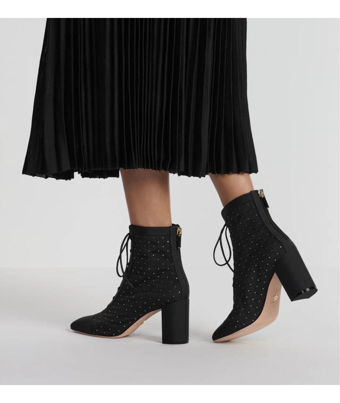 CHRISTIAN DIOR Черные ботинки, фото 5