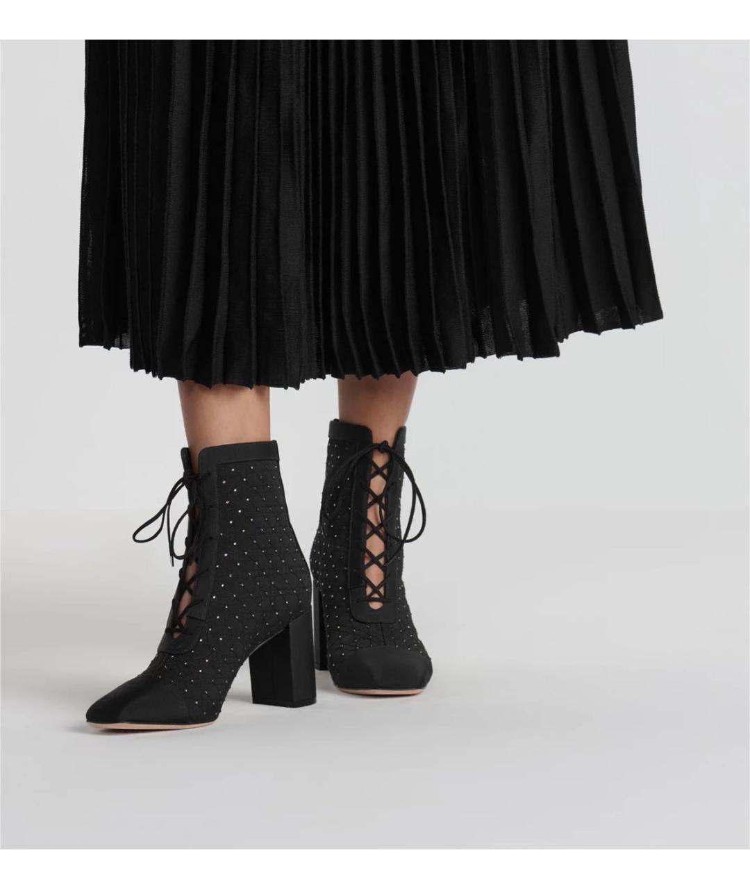 CHRISTIAN DIOR Черные ботинки, фото 3
