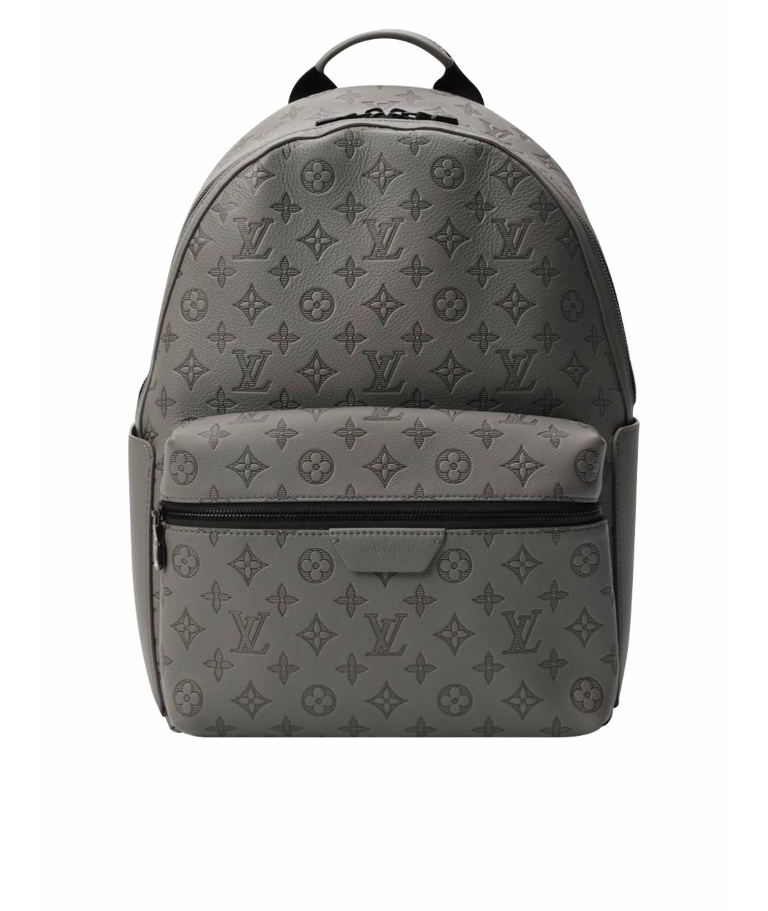 LOUIS VUITTON Серый кожаный рюкзак, фото 1