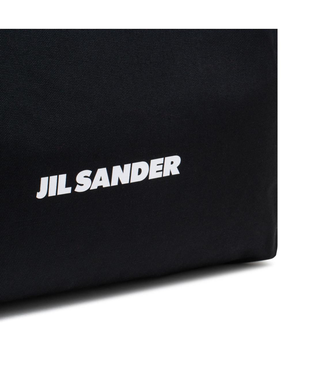 JIL SANDER Черная сумка тоут, фото 4