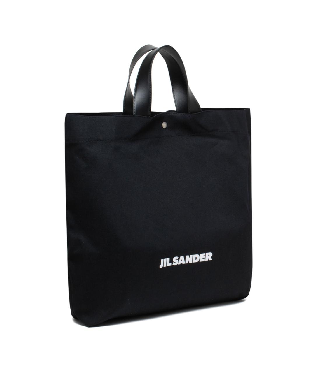 JIL SANDER Черная сумка тоут, фото 3