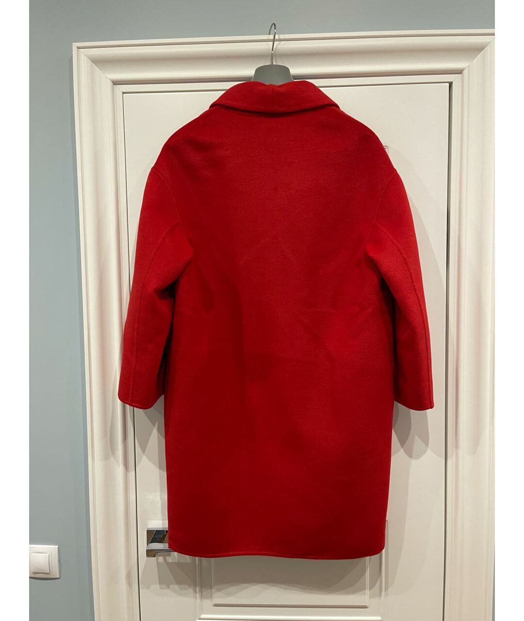 PRADA Красное шерстяное пальто, фото 2