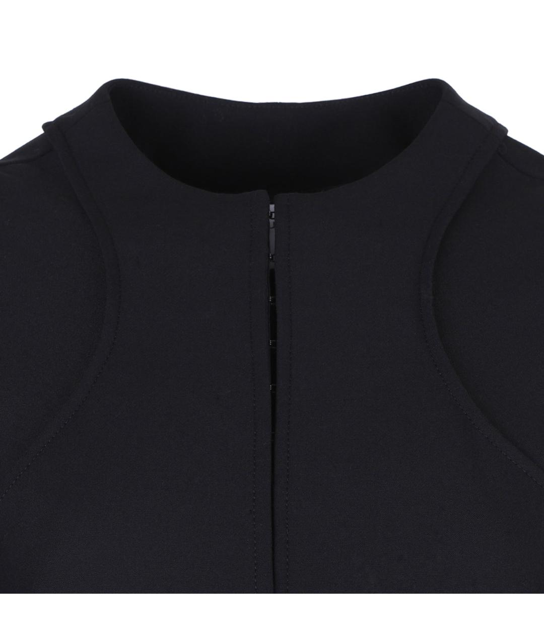 COURREGES Черная полиэстеровая куртка, фото 3