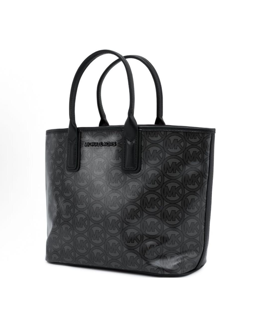 MICHAEL KORS Черная сумка тоут, фото 2