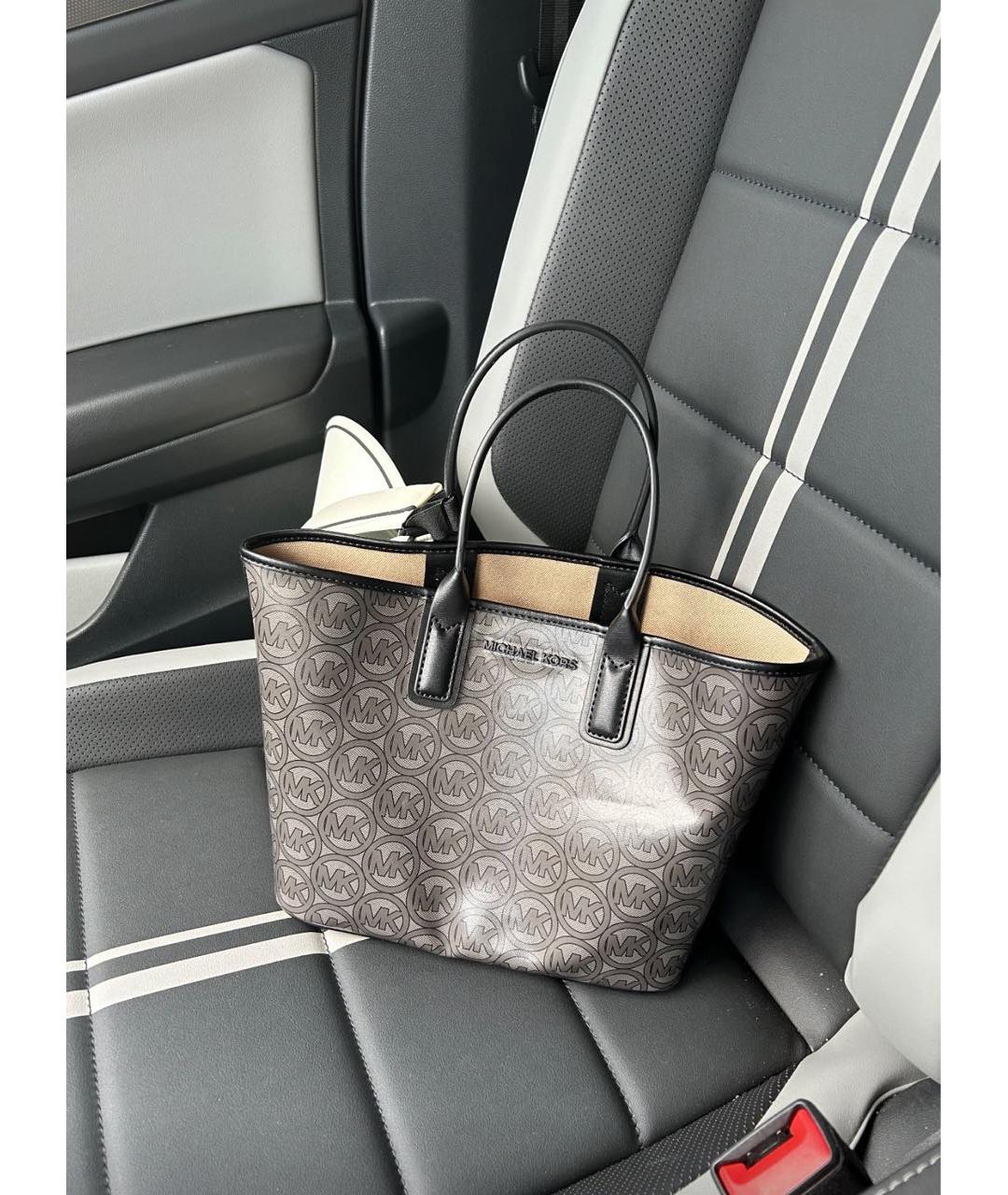 MICHAEL KORS Черная сумка тоут, фото 7