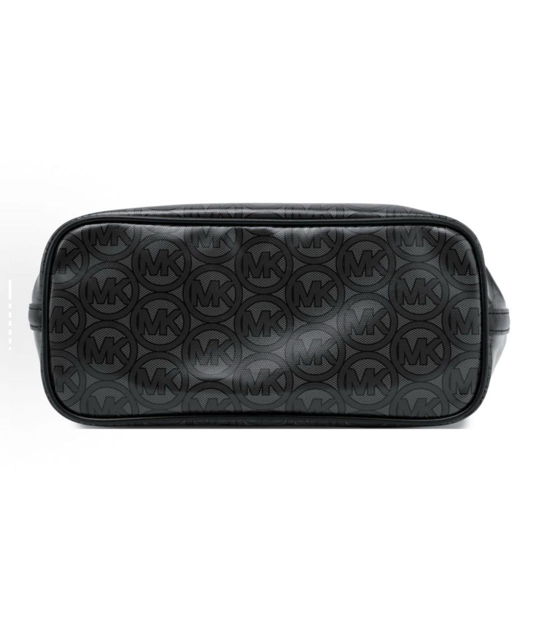 MICHAEL KORS Черная сумка тоут, фото 4