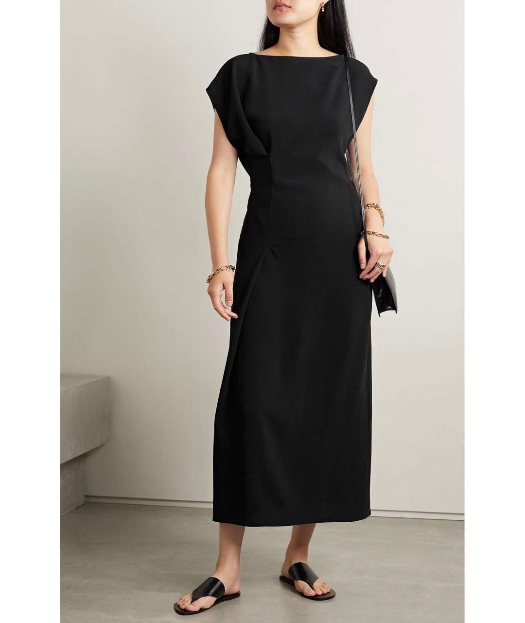 THE ROW Черное коктейльное платье, фото 5