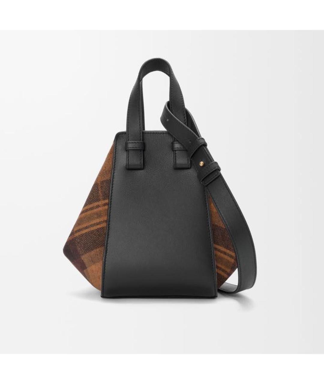 LOEWE Коричневая кожаная сумка тоут, фото 4