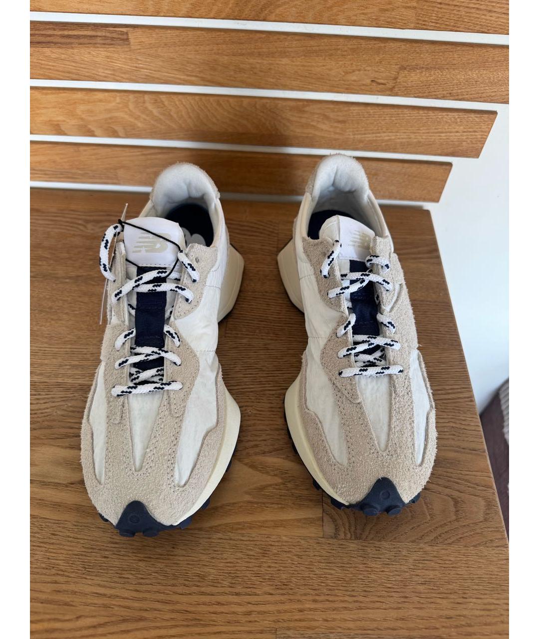 NEW BALANCE Бежевые замшевые кроссовки, фото 8