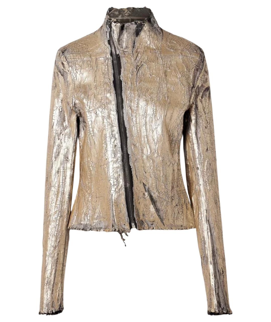 RICK OWENS Золотая куртка, фото 1
