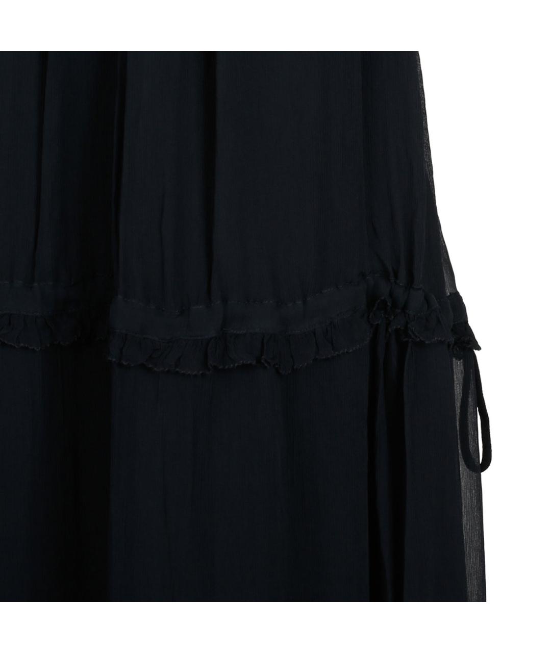 ISABEL MARANT Черное вискозное повседневное платье, фото 4