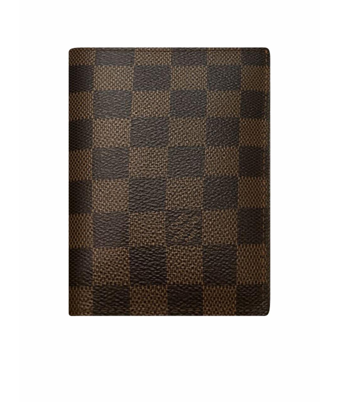 LOUIS VUITTON Коричневый кошелек, фото 1
