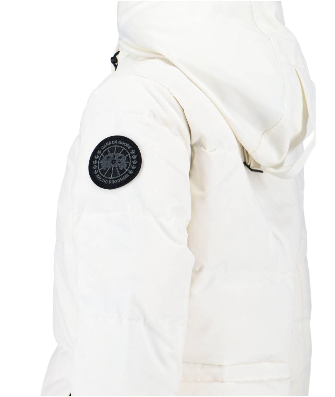 CANADA GOOSE Белая полиэстеровая куртка, фото 4