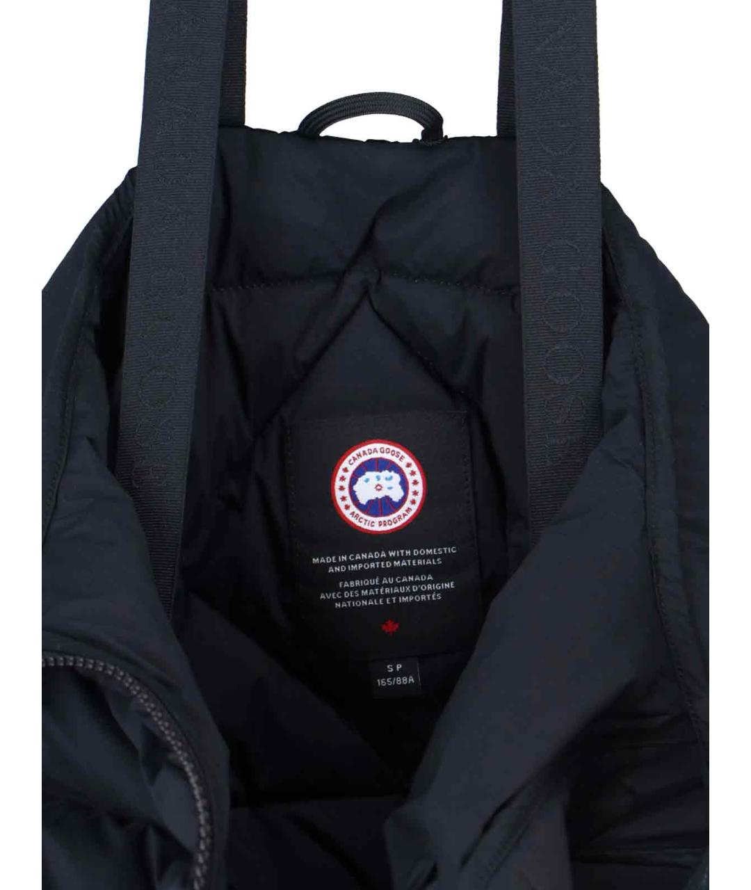 CANADA GOOSE Темно-синяя полиамидовая куртка, фото 3