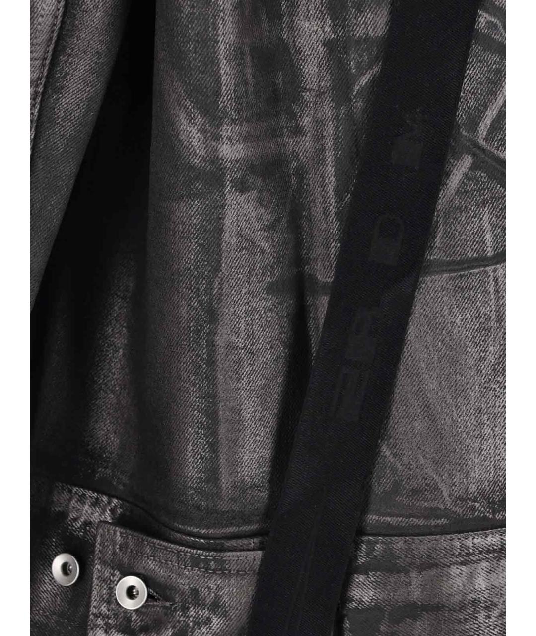 RICK OWENS DRKSHDW Коричневая хлопковая куртка, фото 4