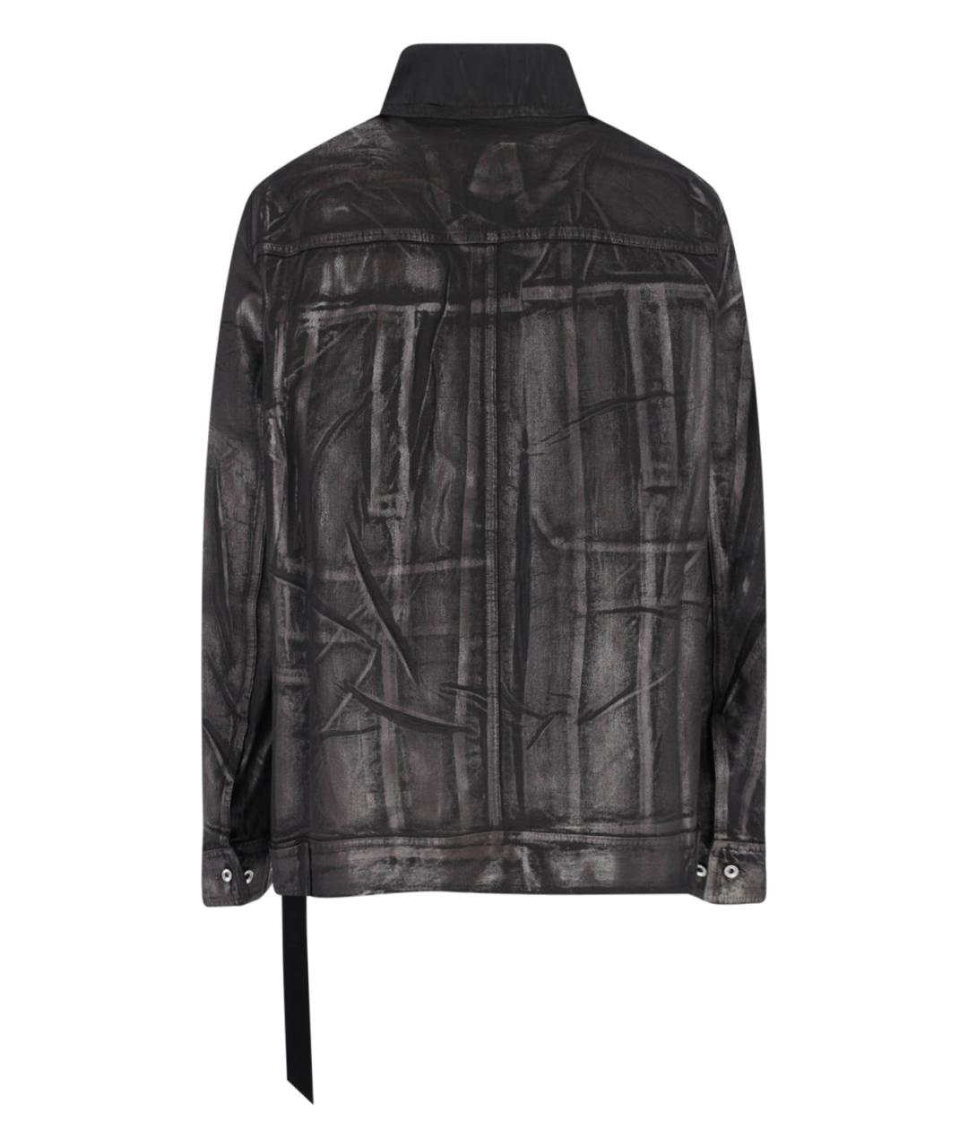 RICK OWENS DRKSHDW Коричневая хлопковая куртка, фото 2