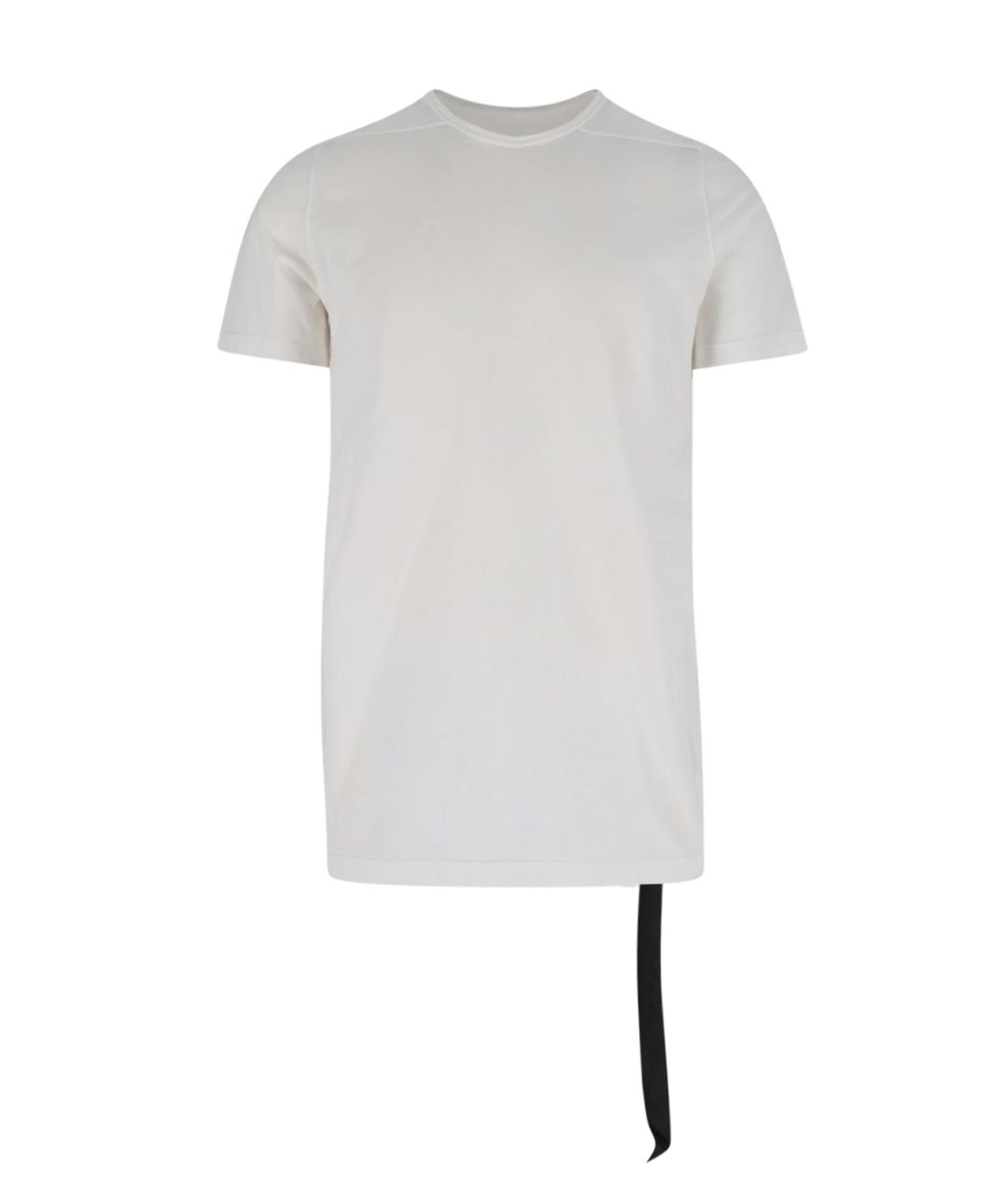 RICK OWENS DRKSHDW Белая хлопковая футболка, фото 1