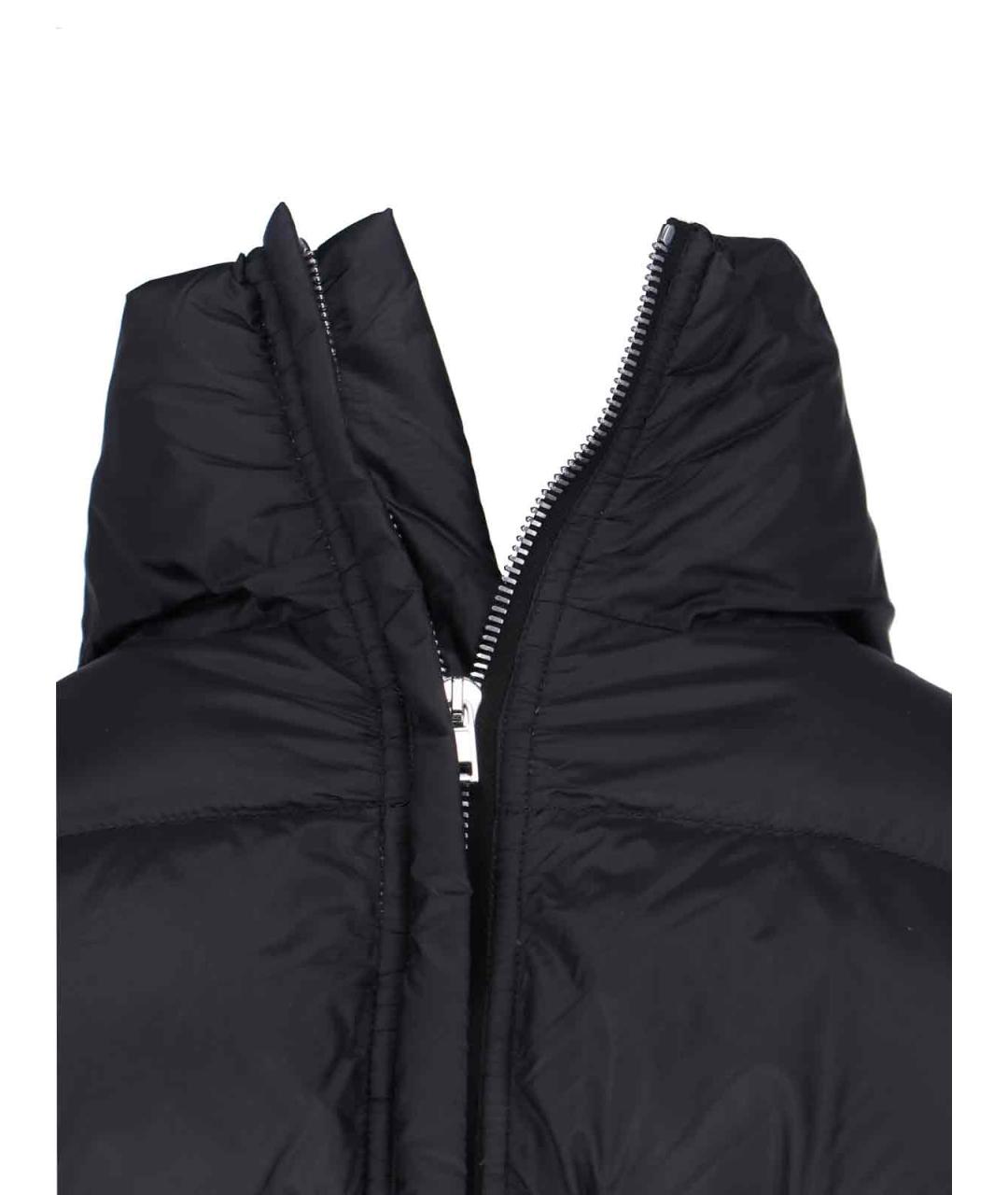 RICK OWENS Черная полиамидовая куртка, фото 5