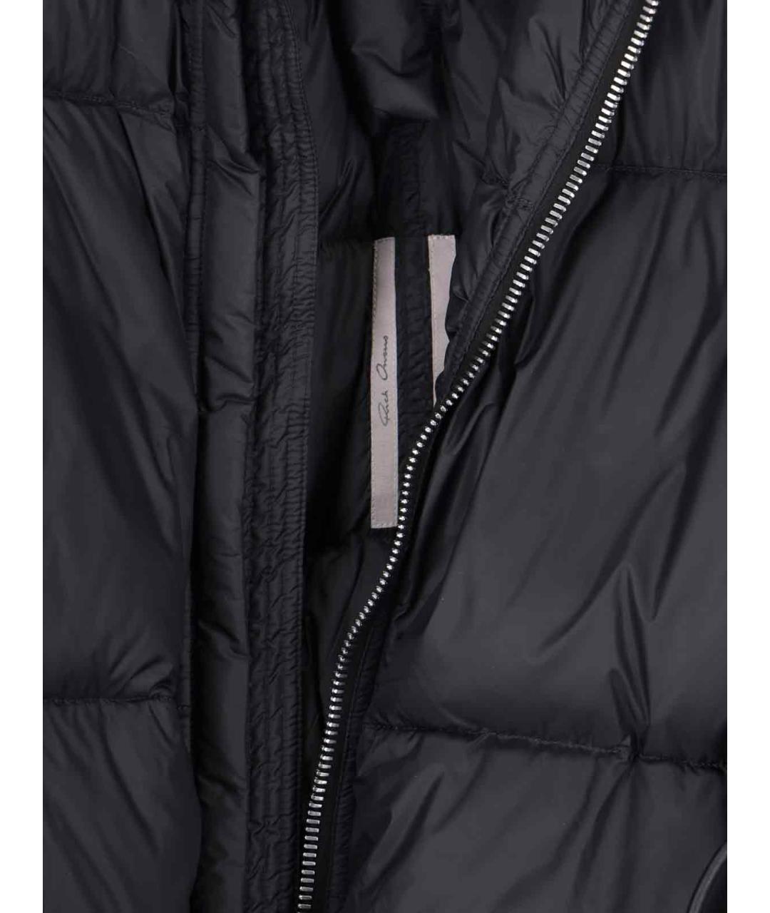 RICK OWENS Черная полиамидовая куртка, фото 3