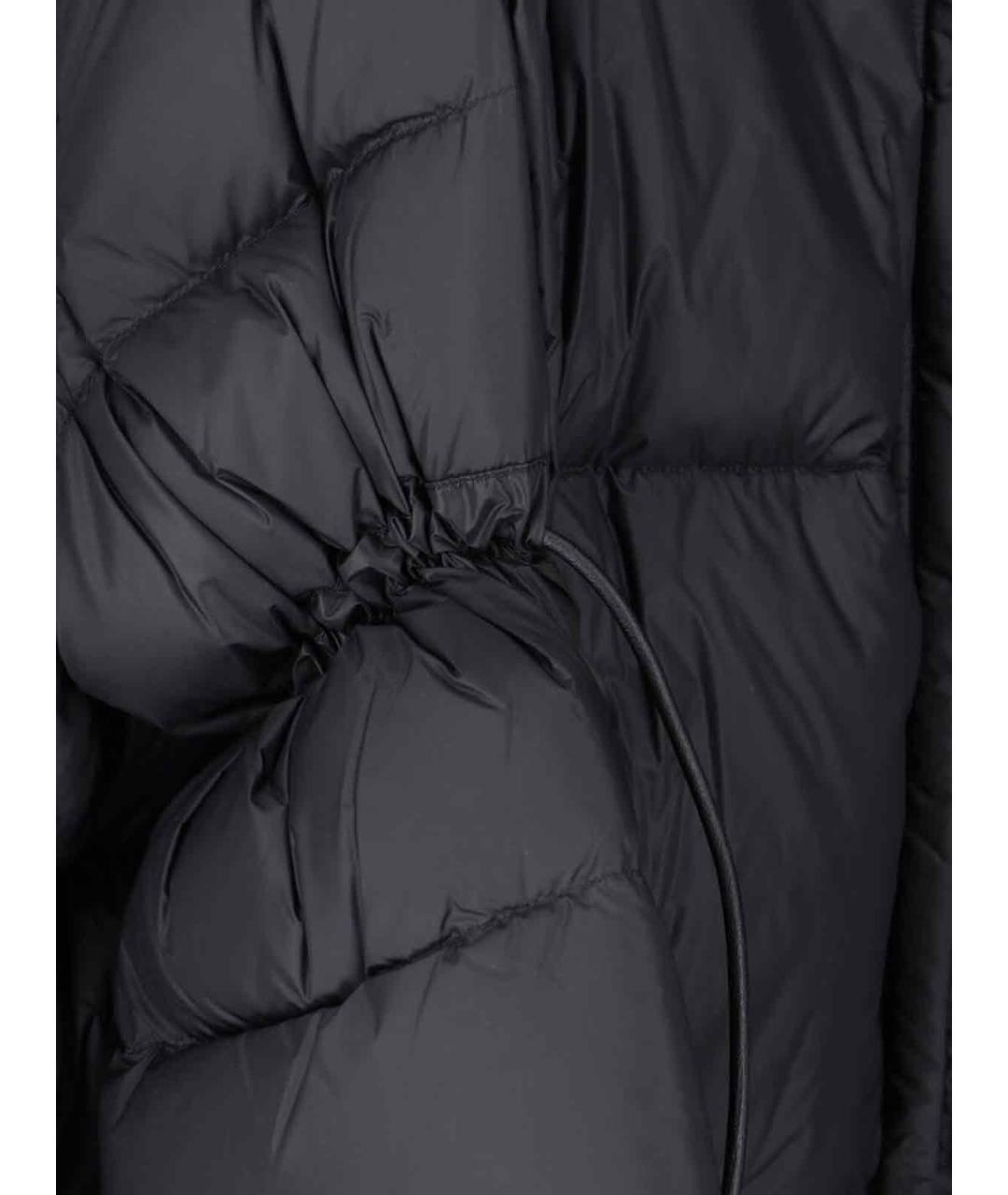 RICK OWENS Черная полиамидовая куртка, фото 4