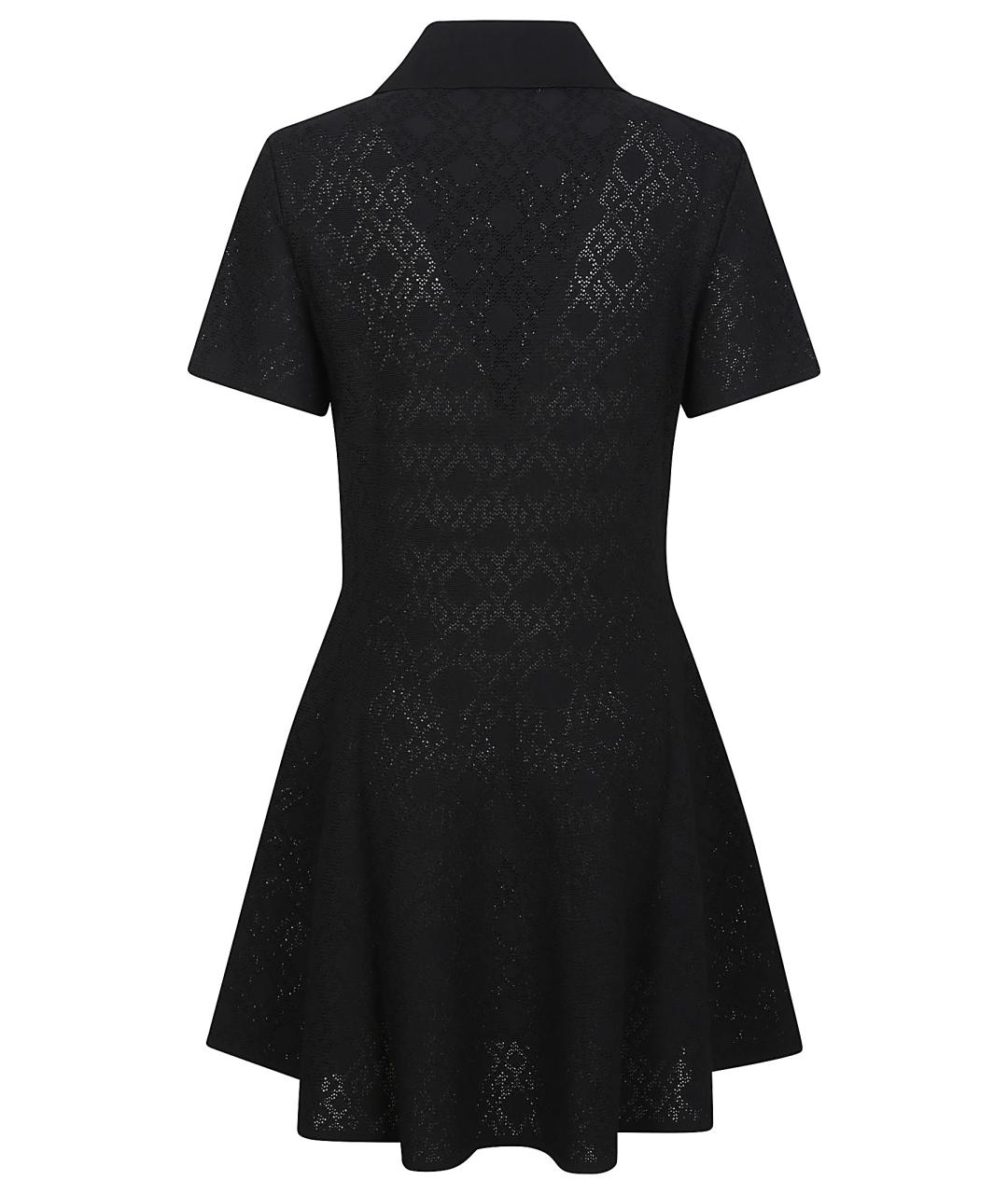 GIVENCHY Черное вискозное повседневное платье, фото 2