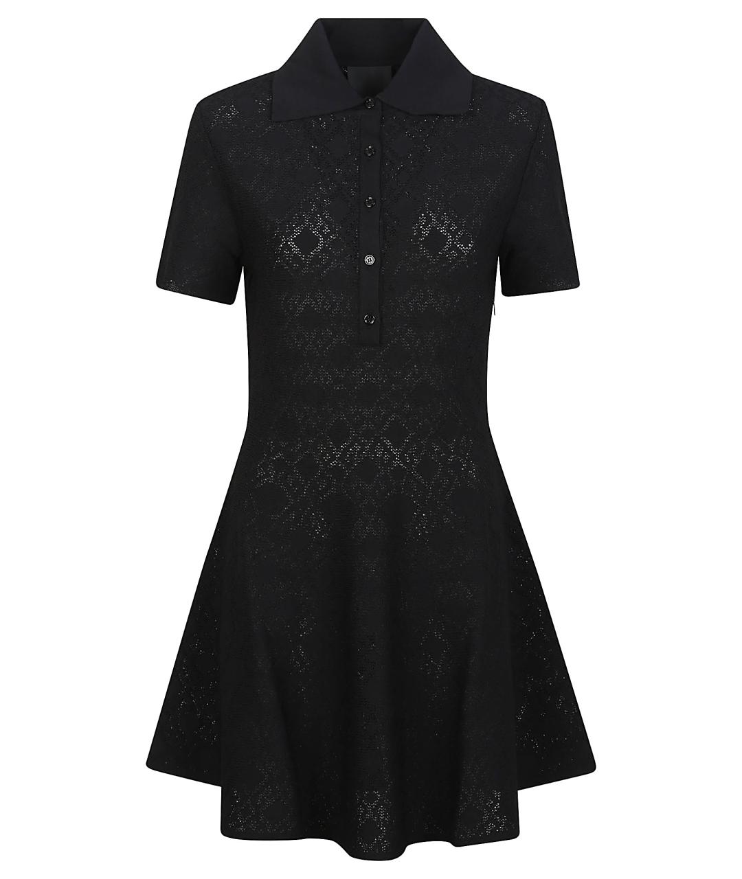 GIVENCHY Черное вискозное повседневное платье, фото 1
